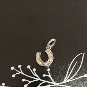 Brighton Silver Horseshoe Charm